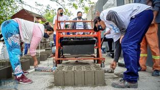 A través del trabajo, en los barrios edifican su futuro