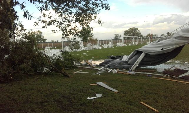 “No he visto, ni recuerdo, una tormenta similar”