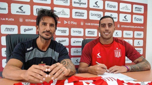 Ramiro Funes Mori fue presentado en Estudiantes de La Plata.