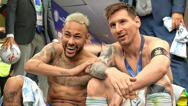 ¿Qué dijo Tité sobre la foto de Messi y Neymar?