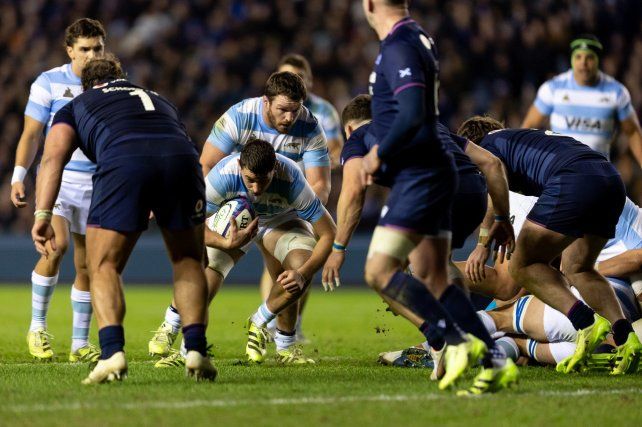 Los Pumas protagonizaron una gran remontada para vencer a Escocia en Edimburgo