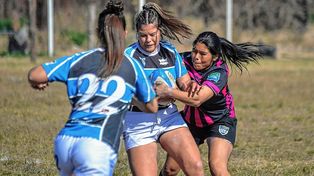 Las chicas de Echagüe ganaron sus tres partidos y festejaron.