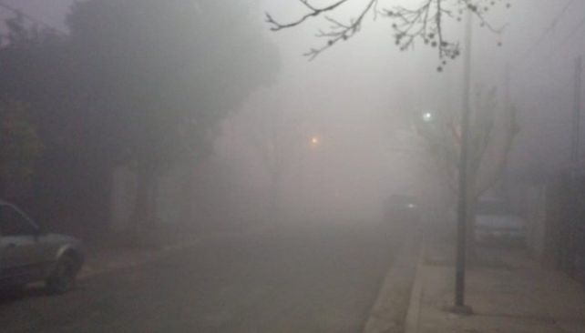 Los habitantes de Villa Constitución se encontraron con la ciudad llena de humo por la quema en las islas.&nbsp;