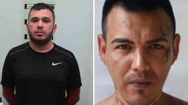 Esteban Alvarado (izquierda) y el Morocho Mansilla (derecha)