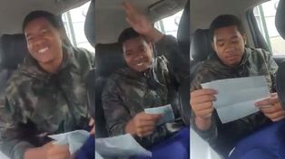 Video: un joven estaba feliz por su primer sueldo, pero cuando vio los impuestos se amargó