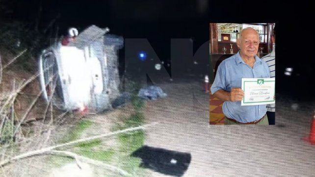 En el accidente murió Florencio Bruselario