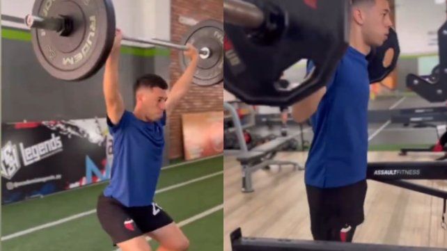 Arrúa juega en Olimpia, pero aún entrena con los colores de Colón