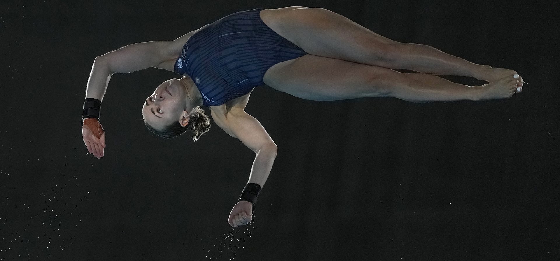 La británica Lois Toulson compite en la prueba preliminar de salto de plataforma de 10 metros para mujeres en los Juegos Olímpicos de Verano de 2024, el lunes 5 de agosto de 2024, en Saint-Denis, Francia. (Foto AP/Lee Jin-man) La británica Lois Toulson compite en la prueba preliminar de salto de plataforma de 10 metros para mujeres en los Juegos Olímpicos de Verano de 2024, el lunes 5 de agosto de 2024, en Saint-Denis, Francia. (Foto AP/Lee Jin-man)