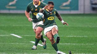 El medio scrum sudafricano Elton Jantjies recibió una dura sanción por doping positivo en junio del año pasado.
