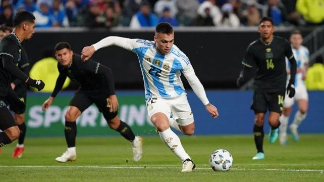 Lautaro Martínez sueña con estar en los Juegos Olímpicos de París Lautaro Martínez sueña con estar en los Juegos Olímpicos de París