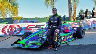 Sofía Percara compite en tres categorías (Karting Entrerriano - Fórmula Entrerriana - Fórmula Nacional).