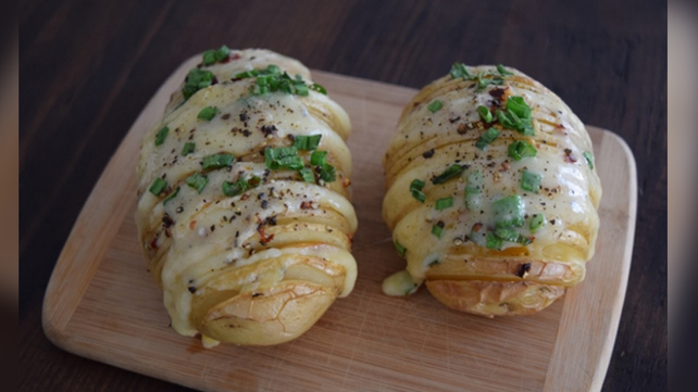 ¡Muy fácil y rico! Aprendé a preparar Papas Hasselback