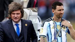 Muchas gracias, hombre imposible: el mensaje de Milei para Messi