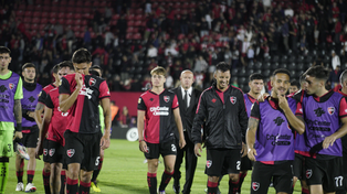 La última foto de Newells como local en 2024, en la derrota ante Boca.