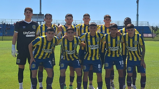 El equipo iniicial de reserva donde jugaron siete suplentes de primera