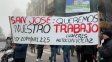 Paraná: protesta de choferes autoconvocados de transporte urbano frente a la Municipalidad