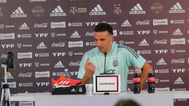 El entrenador del seleccionado argentino de fútbol