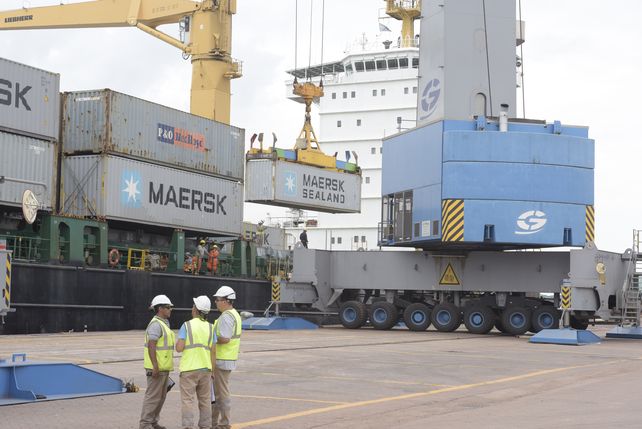 expansión. Terminal Puerto Rosario realizó fuertes inversiones para atraer a las grandes compañías navieras.
