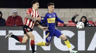 Boca y Estudiantes igualaron en La Plata.