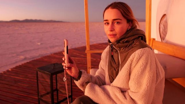Emilia Clarke de turista en Argentina