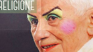 Polémica por una foto en la que el Papa Benedicto aparece con el rostro maquillado