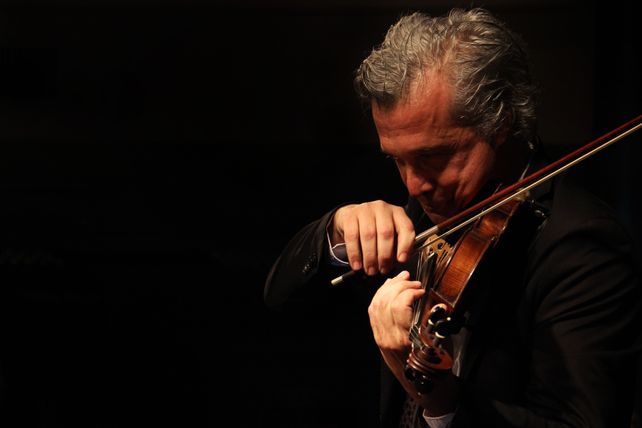 El violinista Pablo Agri. 