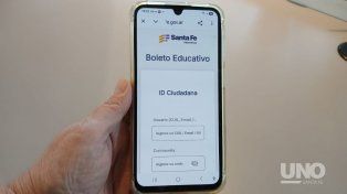 El trámite del Boleto Educativo Gratuito se puede hacer por la app Mi Santa Fe