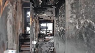 Cómo quedó el departamento de Felipe Pettinato tras el incendio