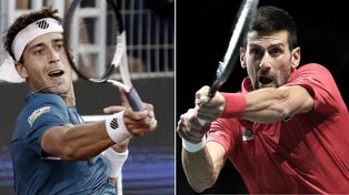 Etcheverry tendrá un enorme desafío al enfrentarse con Novak&nbsp; Djokovic.