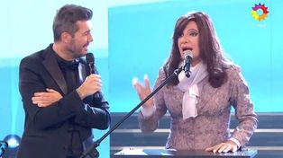 El desopilante sketch de Martín Bossi que logró un mano a mano entre Cristina y Tinelli