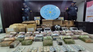 La Federal incautó millones de pesos en una mutual rosarina por una causa vinculada a las drogas