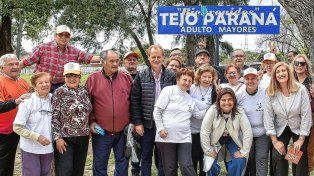 Bordet recorrió obras de puesta en valor de la Escuela Hogar