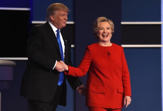 Trump y Clinton tuvieron un primer debate lleno de cruces Trump y Clinton tuvieron un primer debate lleno de cruces