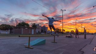 Un atardecer bíblico en La Histórica. 