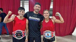 El Centro Gallego fue escenario de un gran festival de boxeo.