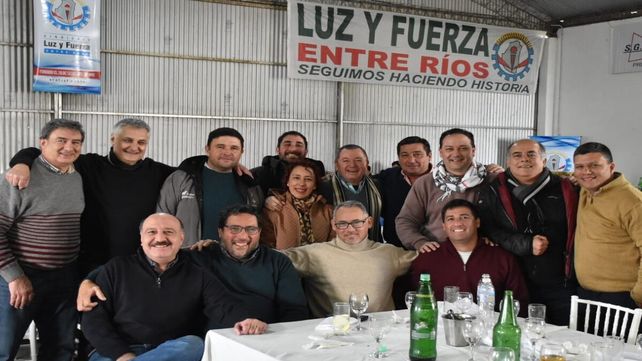 Luz y Fuerza Villaguay: encuentro de afiliados y afliliadas Empas