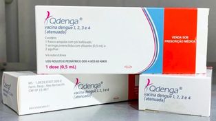 La vacuna contra el dengue del laboratorio Takeda.
