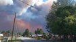 Incendios: el fuego no da tregua en el Parque Nacional Los Alerces
