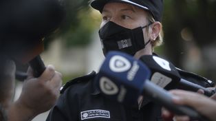 La jefa de policía, Emilce Chimenti.