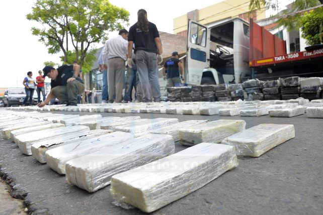 Comienza el juicio por los 600 kilos de marihuana incautados en un camión en avenida Ramírez