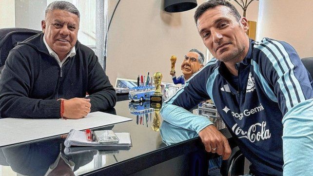 Scaloni se reunió con Tapia: Enfocados y en modo Mundial