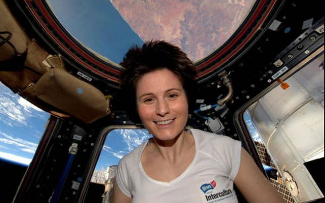 Samantha Cristoforetti.