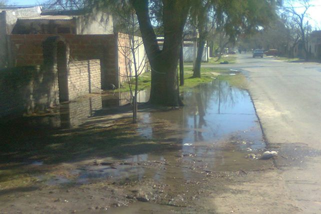 Barrio Alfonso: vecinos de la zona denuncian el ingreso de líquidos cloacales a sus casas