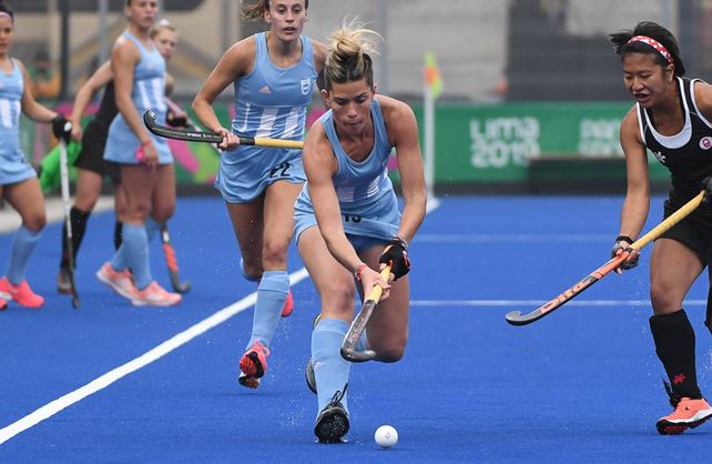 Las Leonas lograron vencer a Canadá