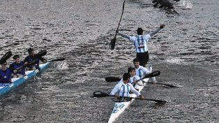 El canotaje hizo historia en la Laguna Setúbal con más oros para Argentina