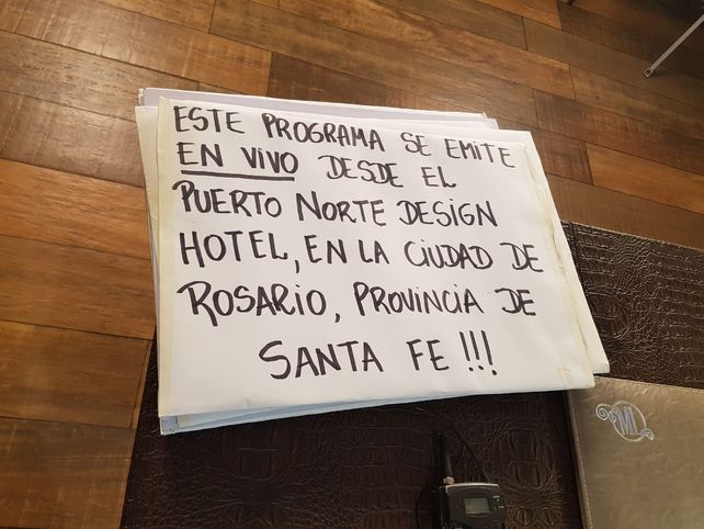 En imágenes: la intimidad del backstage del programa de Mirtha Legrand en Rosario