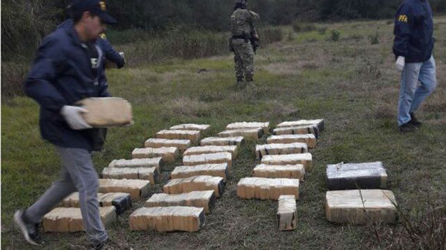 Papá Noel. La avioneta fue secuestrada en Paraná con 317 kilos de marihuana