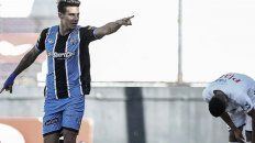 Alan Bonansea, con la camiseta de Almagro, una de las que vistió. Alan Bonansea, con la camiseta de Almagro, una de las que vistió.