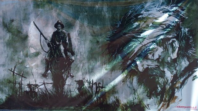 Imágenes alusivas pintadas especialmente por el artista rosarino Carlos Barocelli para engalanar la iniciativa.