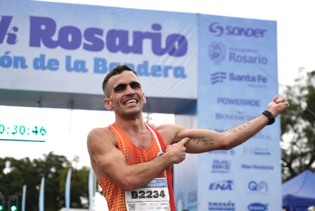 Daniel Penta ganó el campeonato nacional de ruta el pasado 22 de junio. Decidió no correr la maratón por estar clasificado a Asunción.